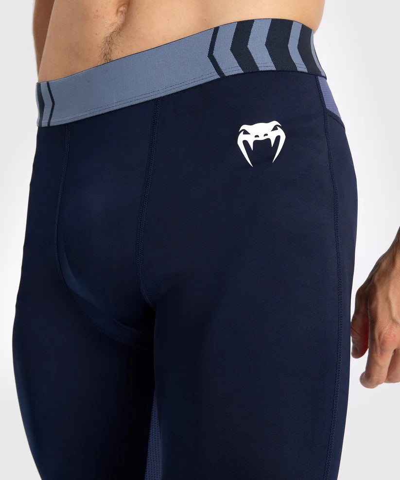 Venum Legginsy Męskie Tempest Navy Granatowe/Błękitne