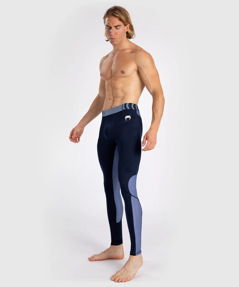 Venum Legginsy Męskie Tempest Navy Granatowe/Błękitne