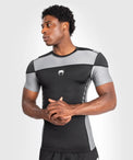 Venum Rashguard Męski Tempest Krótki Rękaw Czarny/Szary