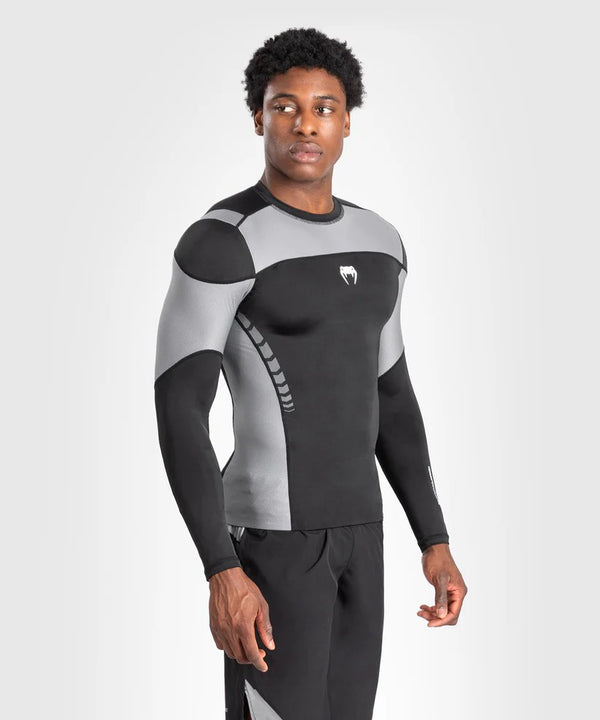 Venum Rashguard Męski Tempest Długi Rękaw Czarny/Szary