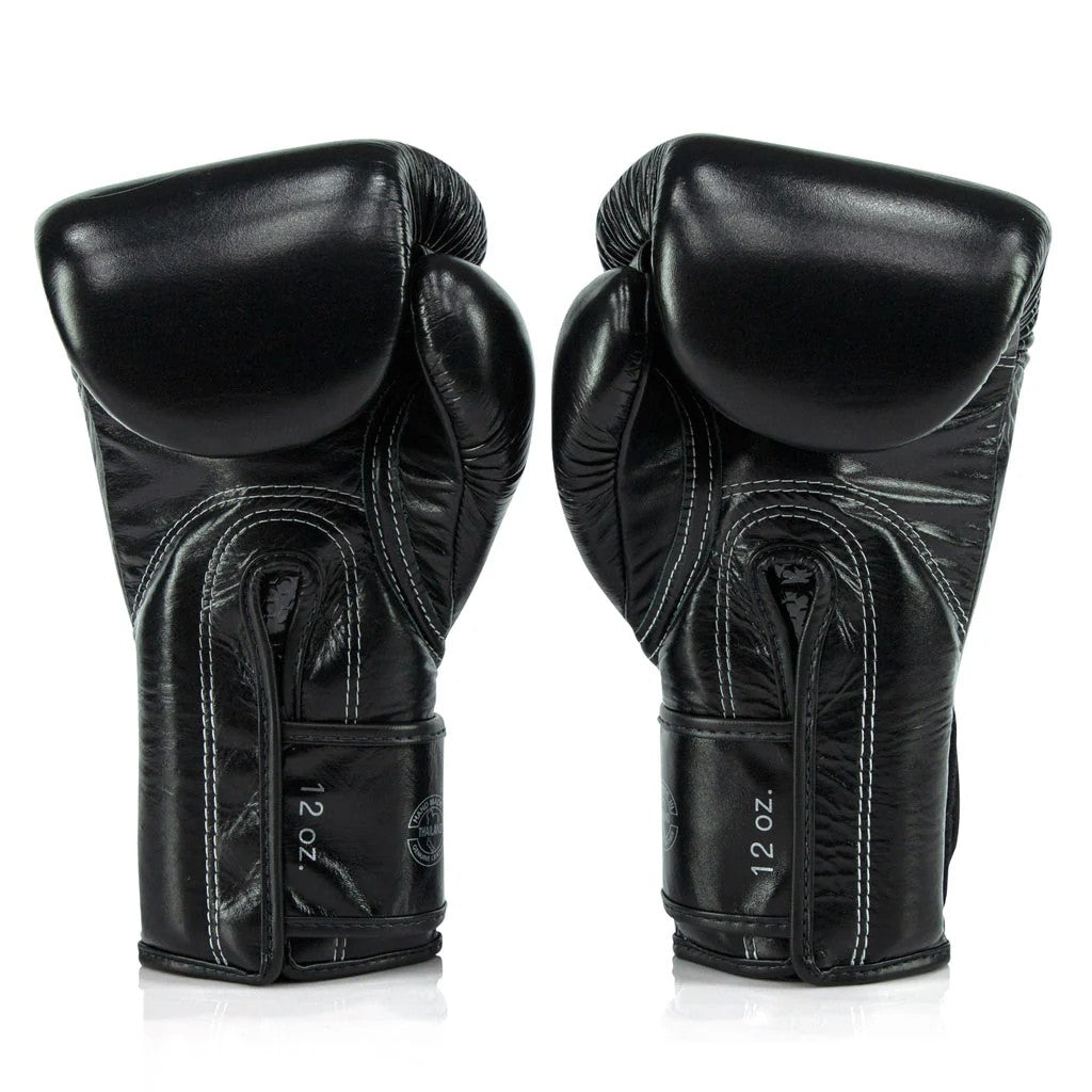 Fairtex Rękawice Bokserskie BGVG3 "Glory" Czarne/Złote