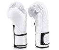 Fairtex Rękawice Bokserskie BGVG3 "Glory" Białe/Srebrne