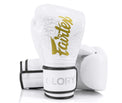 Fairtex Rękawice Bokserskie BGVG3 "Glory" Białe/Srebrne