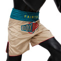 Fairtex Spodenki Bokserskie BT2010 Vintage Beżowe
