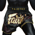 Fairtex Spodenki Muay Thai BS1925 Czarne/Złote