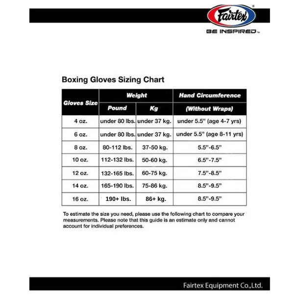 Fairtex Rękawice Bokserskie ze skóry naturalnej BGV5 Czarne