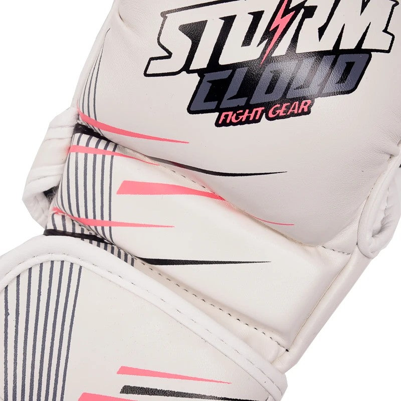 StormCloud Rękawice do MMA dla Dzieci StarFall Biało-Różowe