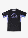 MANTO Rashguard Męski Krótki Rękaw MIRAGE Czarny
