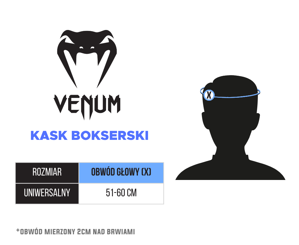 Venum Kask Bokserski Elite Biały/Złoty
