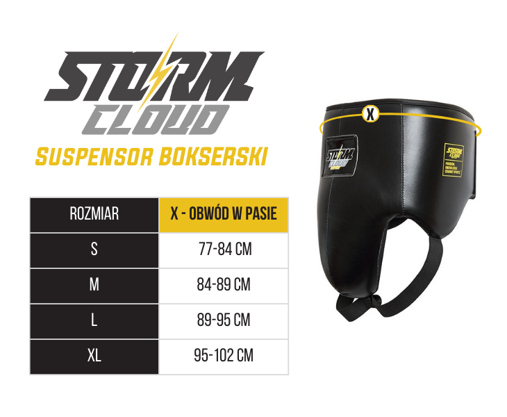 StormCloud Suspensor Bokserski