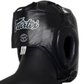Fairtex Kask Bokserski HG4 z Ochroną Nosa Czarny