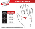 RDX Rękawice do MMA GGRF-12 Czarne