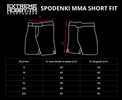Extreme Hobby Spodenki MMA Athletic Black Armour