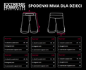 Extreme Hobby Spodenki MMA Dziecięce NEO Limonka
