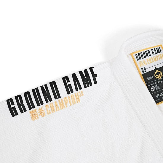 Ground Game Kimono/Gi BJJ Męskie Champion 3.0 Białe