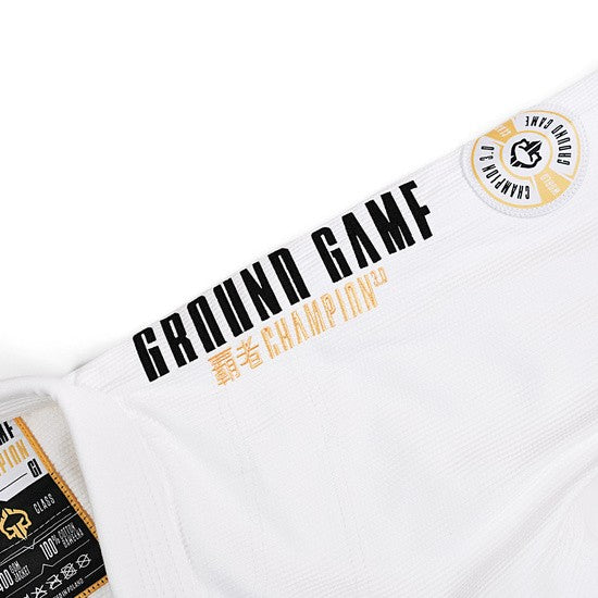 Ground Game Kimono/Gi BJJ Męskie Champion 3.0 Białe