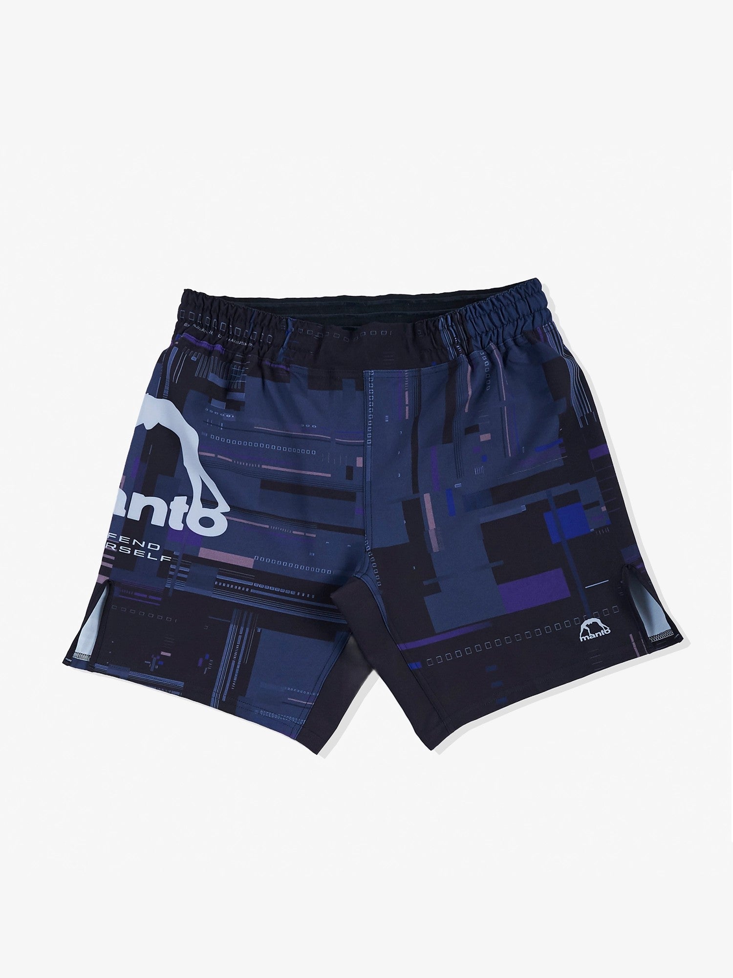 MANTO spodenki do MMA ENDURE Czarne/Granatowe