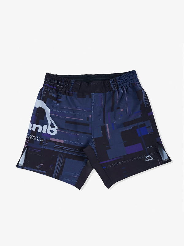 MANTO spodenki do MMA ENDURE Czarne/Granatowe