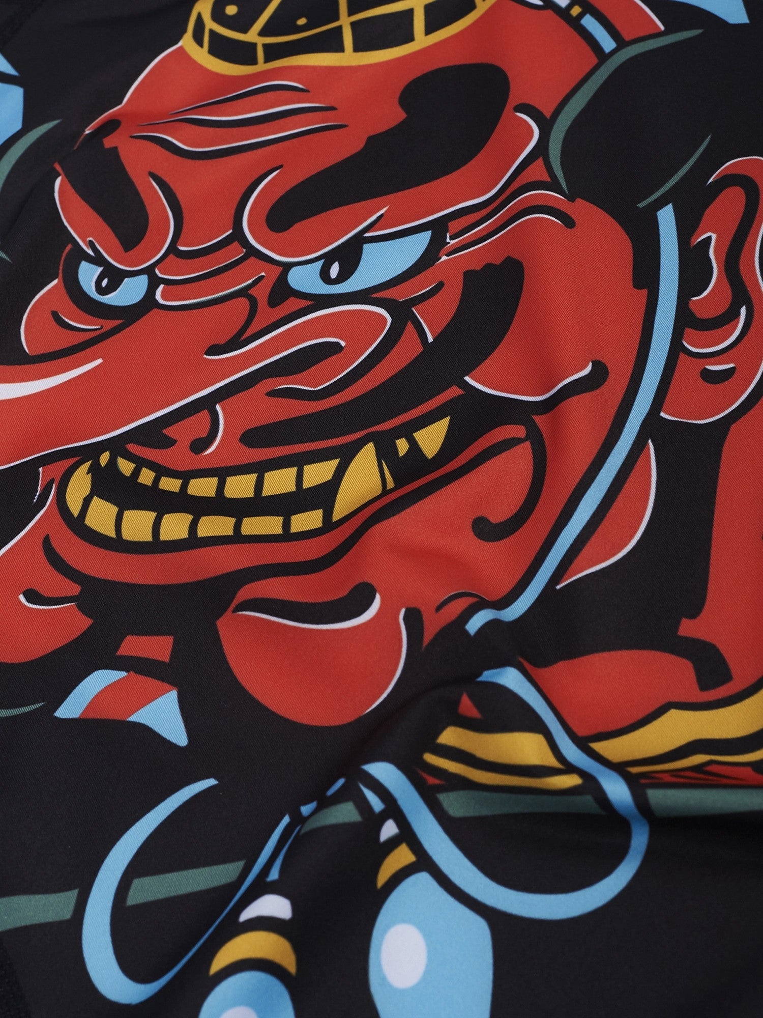 MANTO Rashguard Męski Krótki Rękaw TENGU Czarny