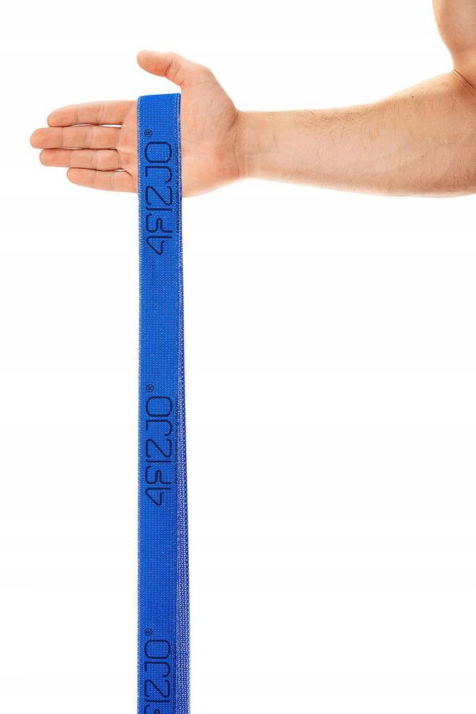 4FIZJO Guma materiałowa Flex Band długa - niebieska (opór 13-20 kg)
