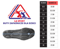 La Sport Buty Zapaśnicze Dla dzieci Niebieskie