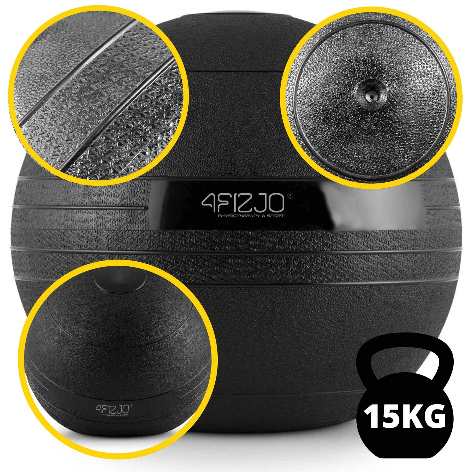 4FIZJO Piłka lekarska Gravity Slam Ball 15kg