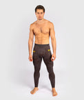 Venum Legginsy męskie UFC Fusion Fight Week Earthen Brown Brązowe