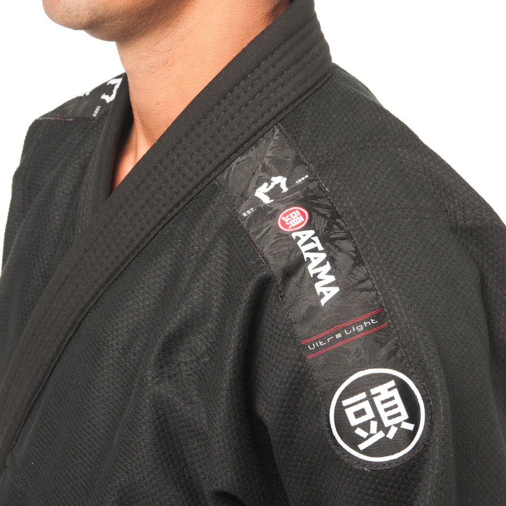 Atama Gi / Kimono BJJ Męskie Ultra Light 3.0 Czarne