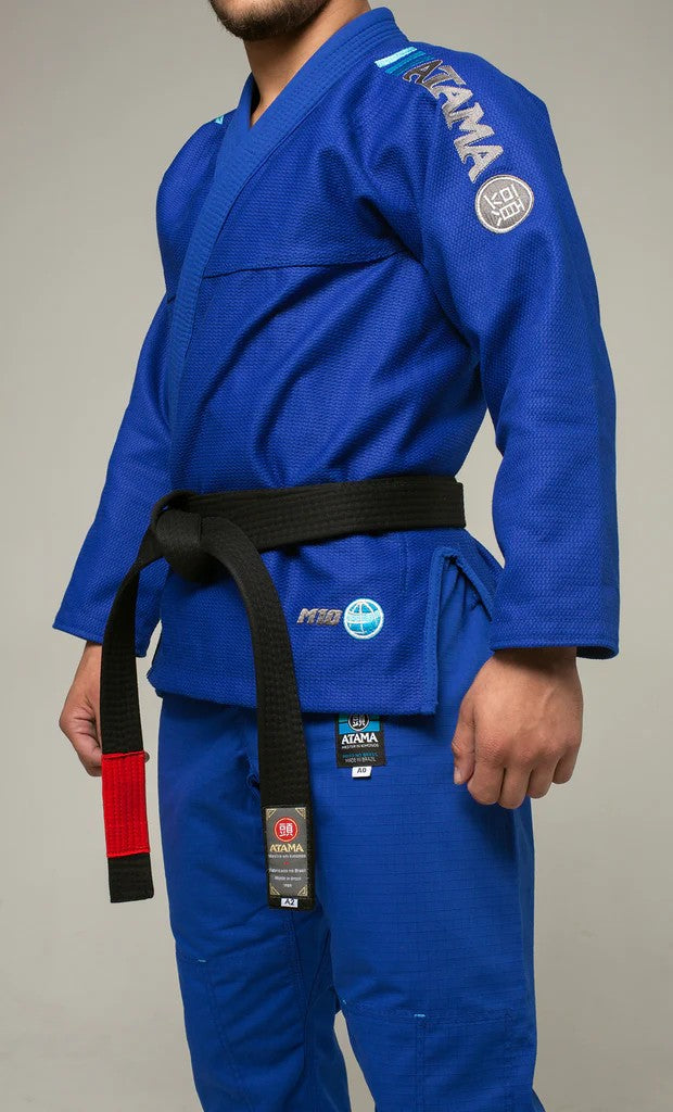 Atama Gi / Kimono BJJ Męskie Mundial Niebieskie