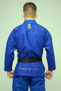 Atama Gi / Kimono BJJ Męskie Mundial Niebieskie