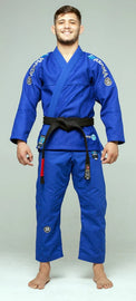 Atama Gi / Kimono BJJ Męskie Mundial Niebieskie