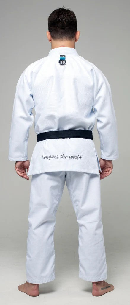 Atama Gi / Kimono BJJ Męskie Mundial Białe