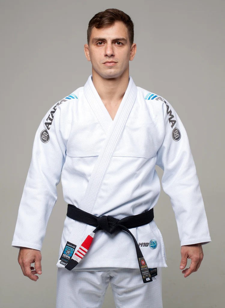 Atama Gi / Kimono BJJ Męskie Mundial Białe