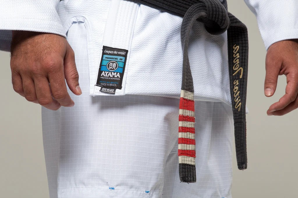 Atama Gi / Kimono BJJ Męskie Mundial Białe