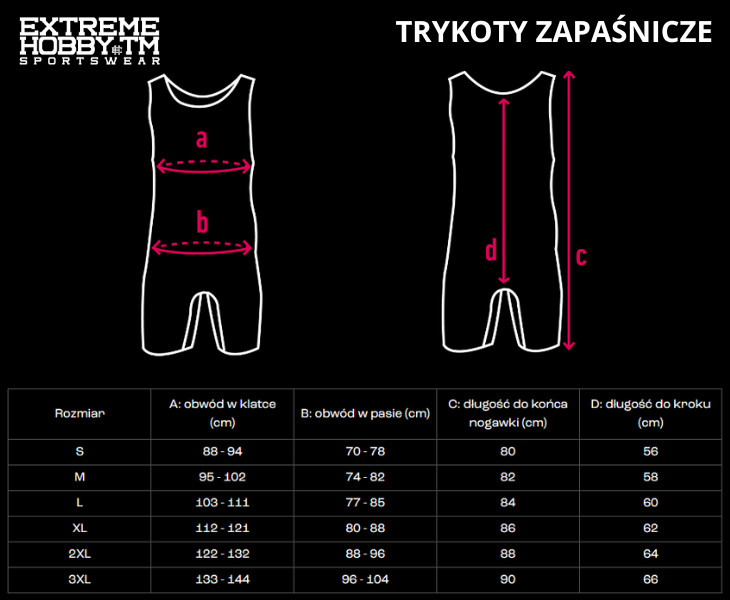 Extreme Hobby Trykot Zapaśniczy Havoc Niebieski
