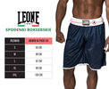 Leone Spodenki Bokserskie Dwustronne Niebieskie/Czerwone