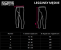 Extreme Hobby Legginsy Męskie Bold Boxing