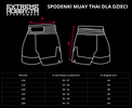 Extreme Hobby Spodenki Muay Thai Dziecięce Killercards II