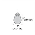 Rival Gruszka Bokserska Maize Bag 15 cm