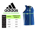 Adidas Tank Top Sportowy Bokserski Niebieski