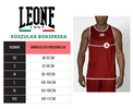 Leone Koszulka Bokserska Dwustronna Niebieska/Czerwona