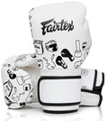 Fairtex Rękawice Bokserskie BGV14 Street Art Graffiti Białe