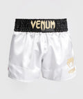 Venum Spodenki Muay Thai Classic Białe/Czarne/Złote