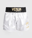 Venum Spodenki Muay Thai Classic Białe/Czarne/Złote