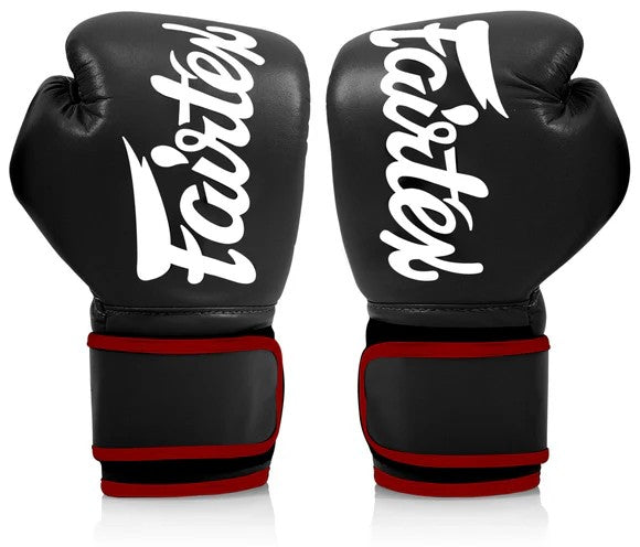Fairtex Rękawice Bokserskie BGV14 Czarne/Białe