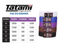 Tatami Pas do kimona BJJ A0