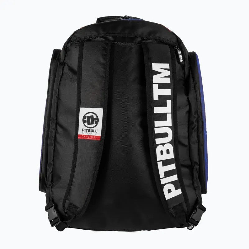 Pitbull Plecak Średni Logo Niebieski