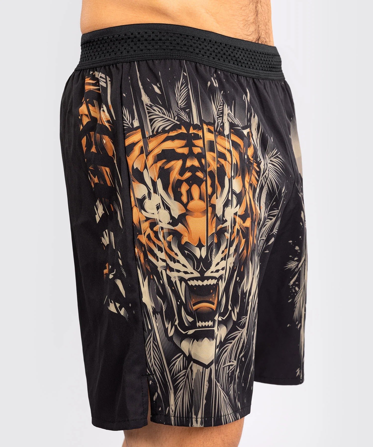 Venum Spodenki Treningowe Tiger Black/Neon Orange