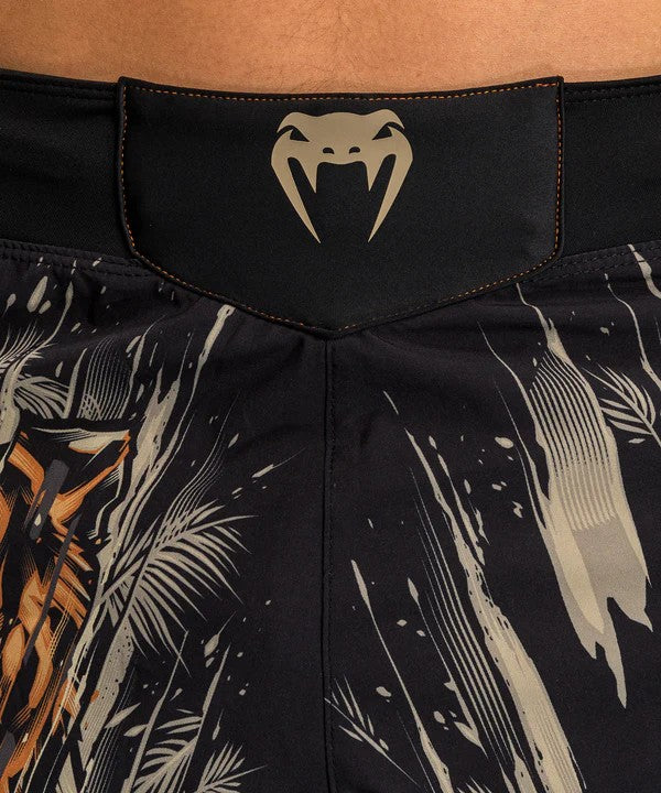 Venum Spodenki do MMA Tiger Black/Neon Orange