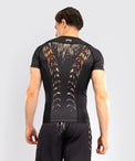 Venum Rashguard Tiger Krótki Rękaw Black/Neon Orange